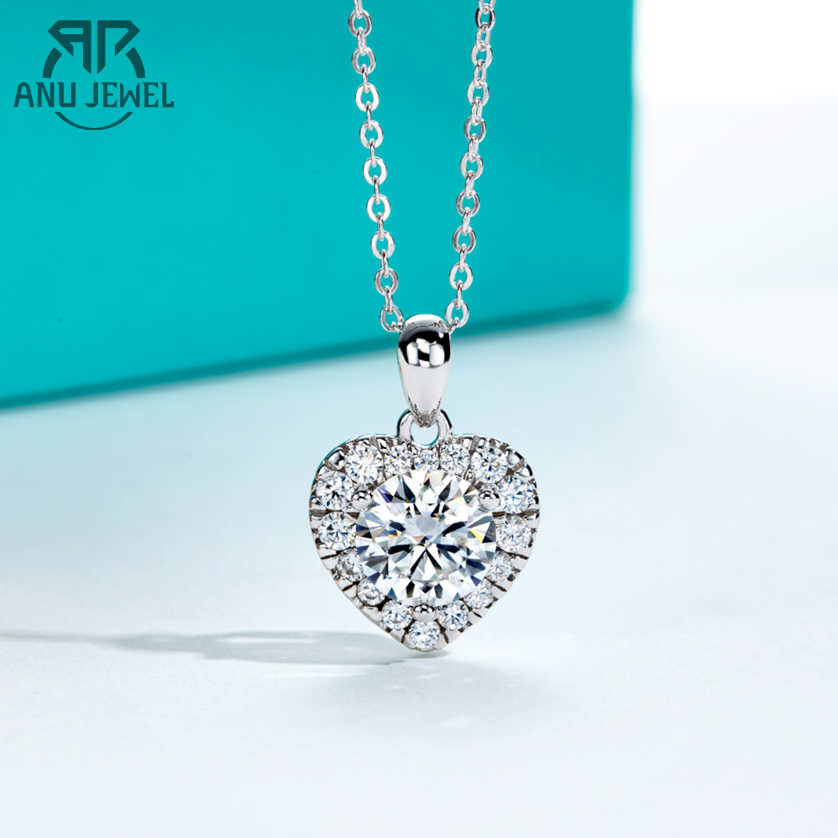 AnuJewel 2ct D Color  Moissani - Ansi Chain recension och pris